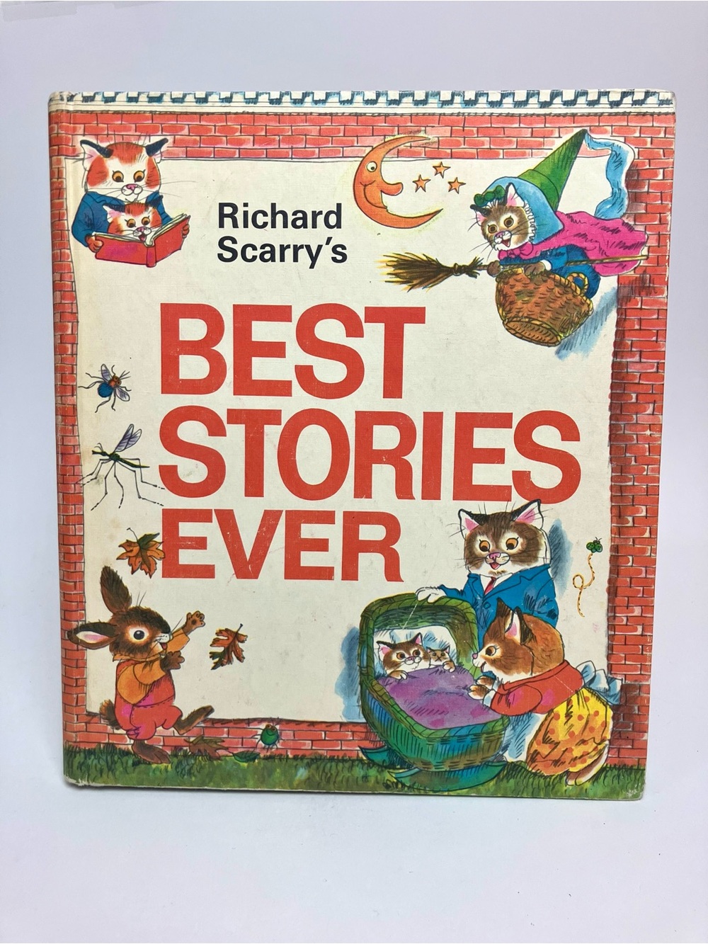 Vintage Richard Scarry's Best Stories Ever 1971 Golden Press Hardcover Classic